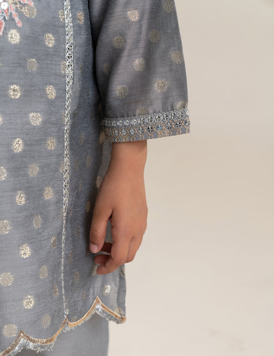 2 PIECE ETHNIC EMBROIDERED SUIT