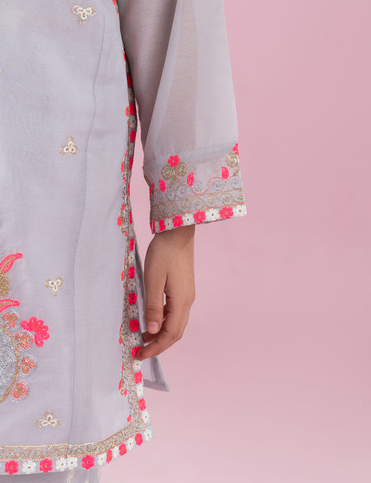 2 PIECE EMBROIDERED SUIT