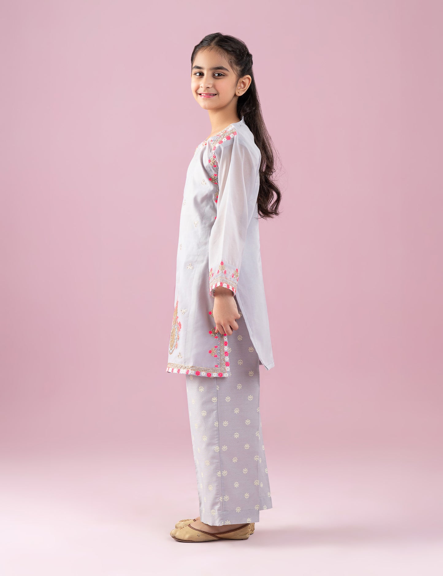 2 PIECE EMBROIDERED SUIT