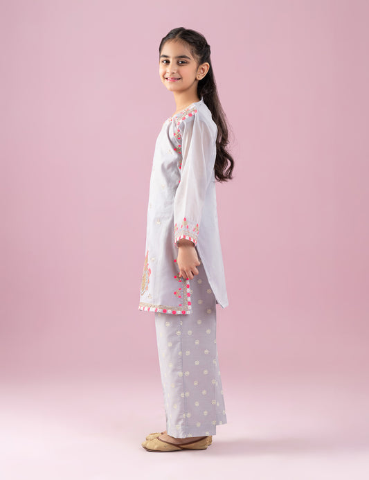 2 PIECE EMBROIDERED SUIT