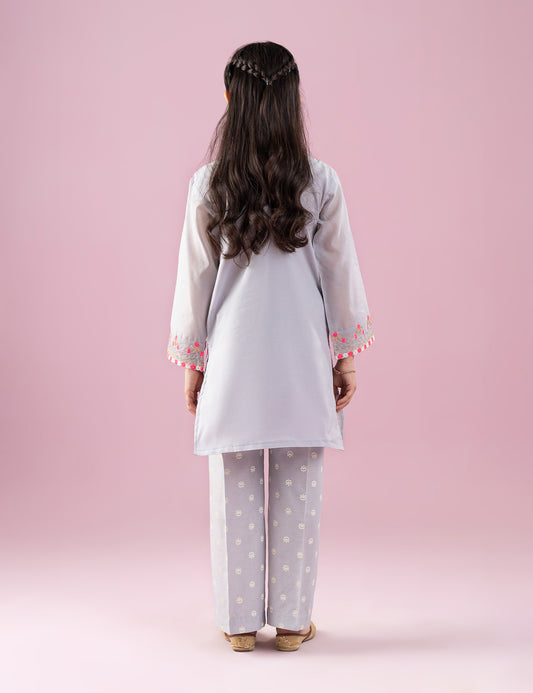 2 PIECE EMBROIDERED SUIT