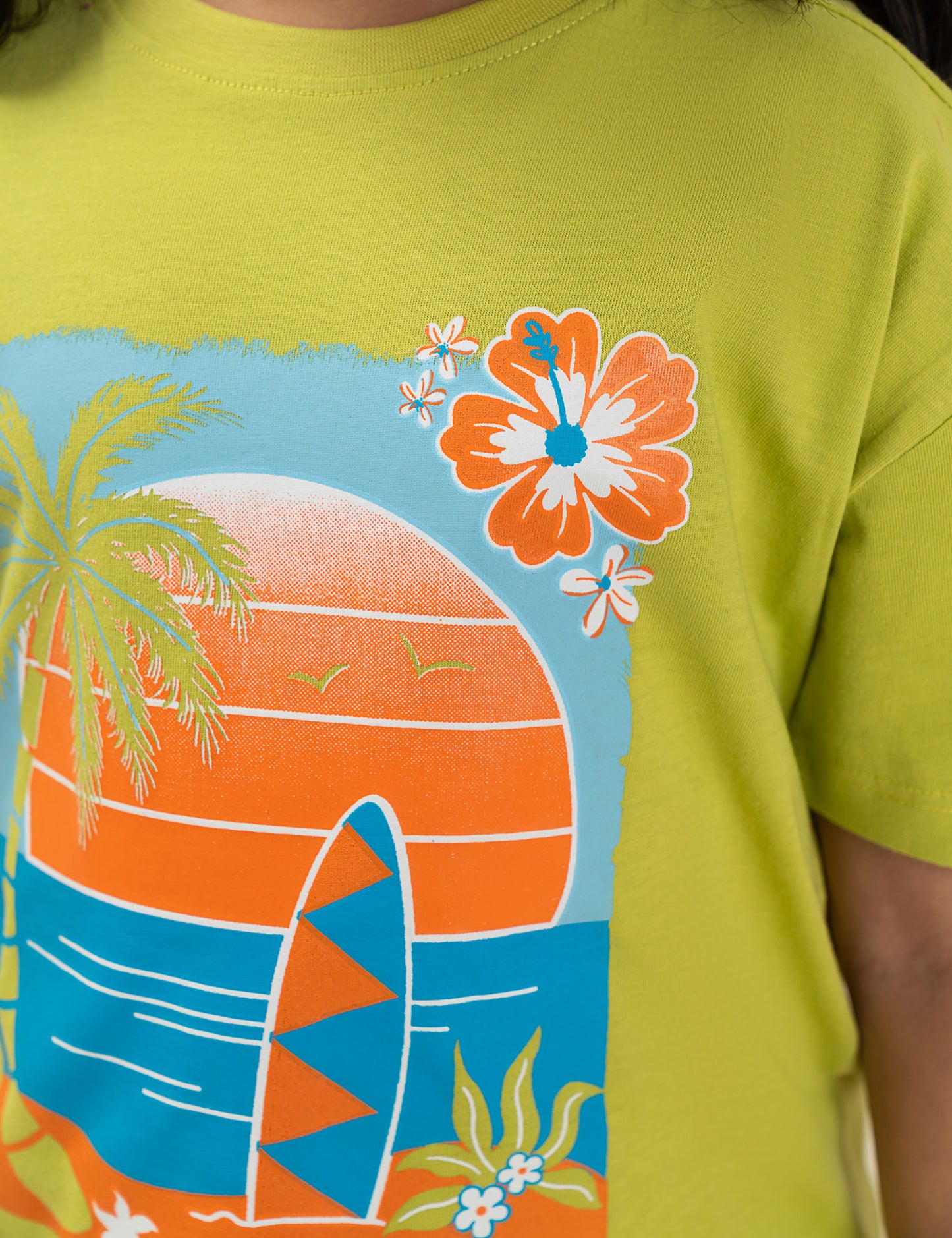 2 PIECE BEACH GRAPHIC SUIT
