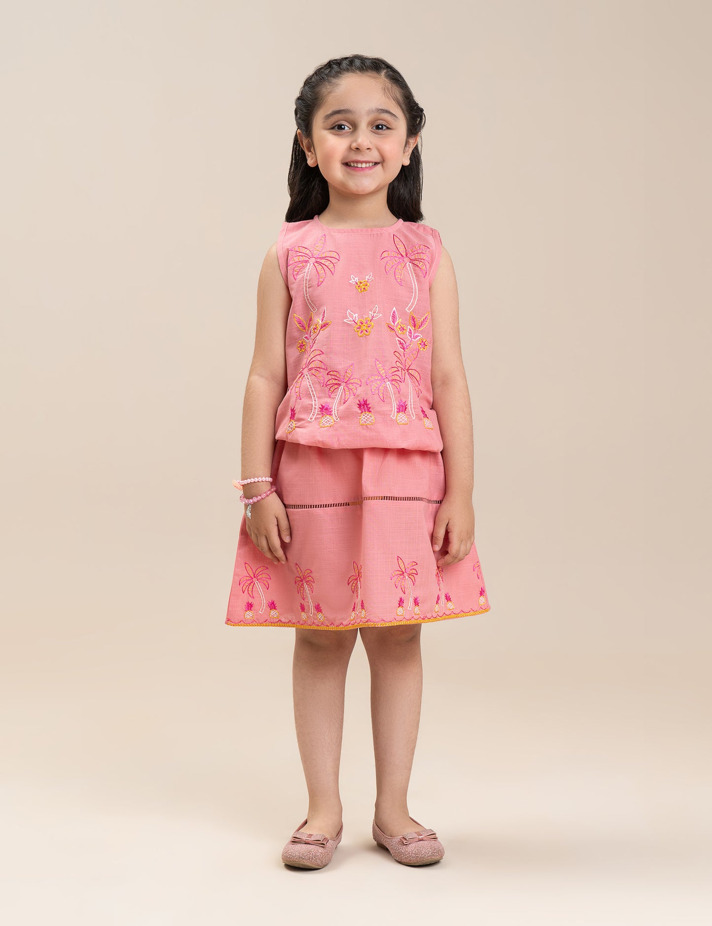 2 PIECE EMBROIDERED SUIT