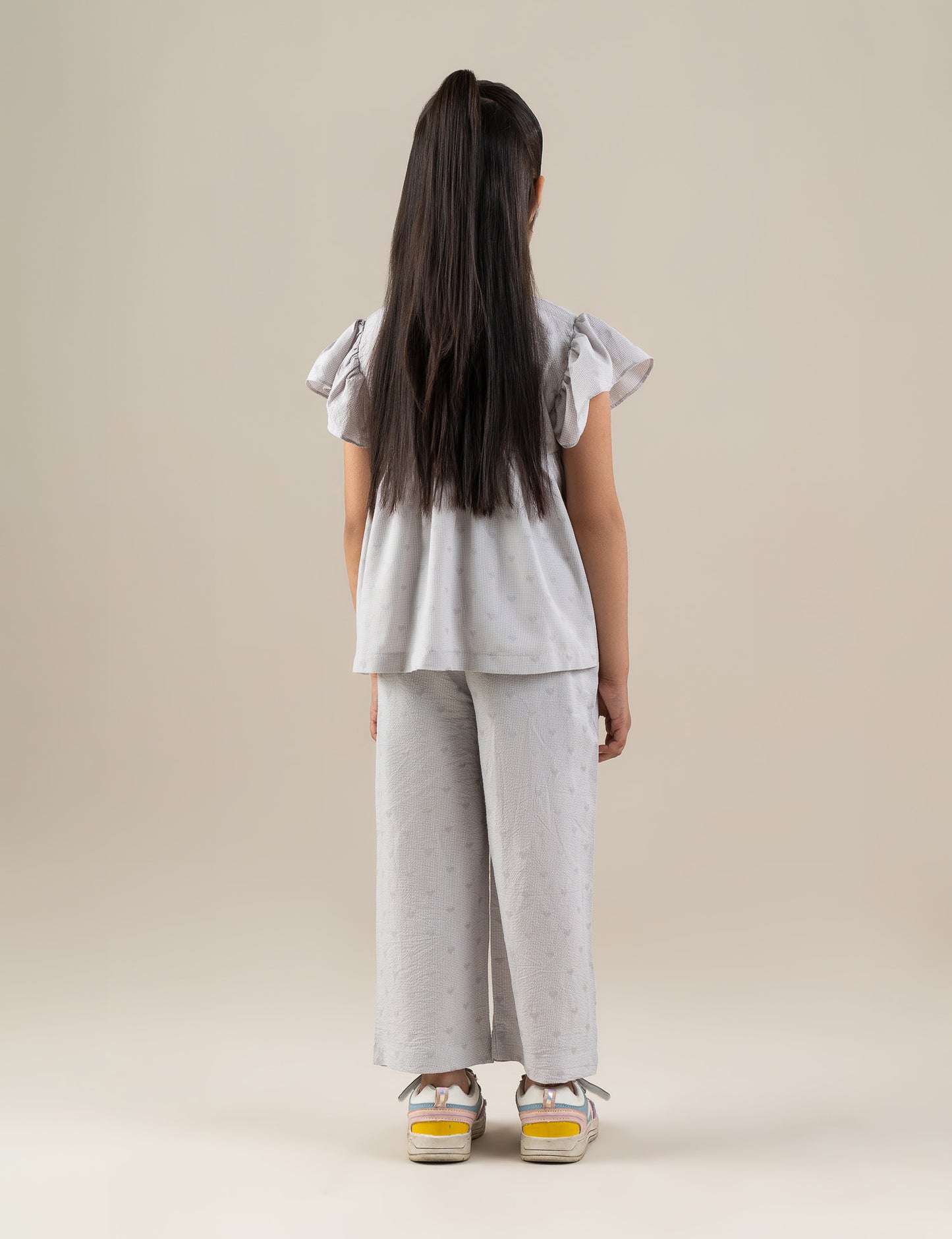 2 PIECE FLORAL EMBROIDERED SUIT