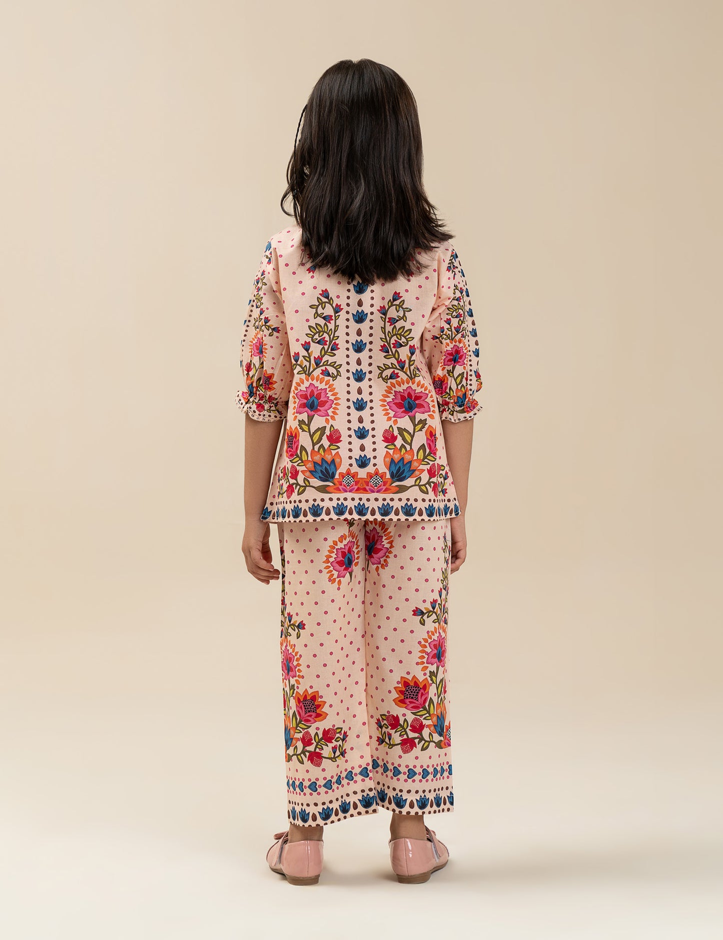 2 PIECE FLORAL PRINTED SUIT