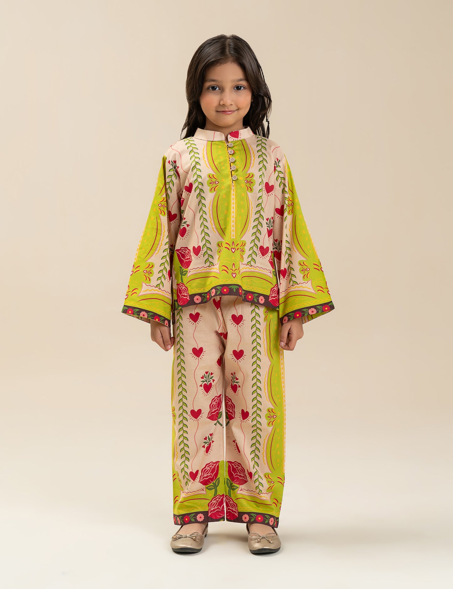 2 PIECE PRINTED SUIT