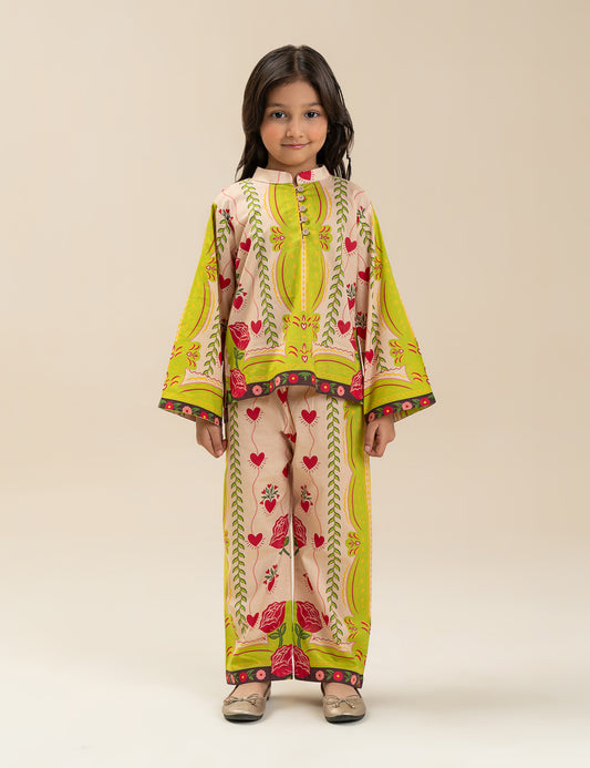 2 PIECE PRINTED SUIT