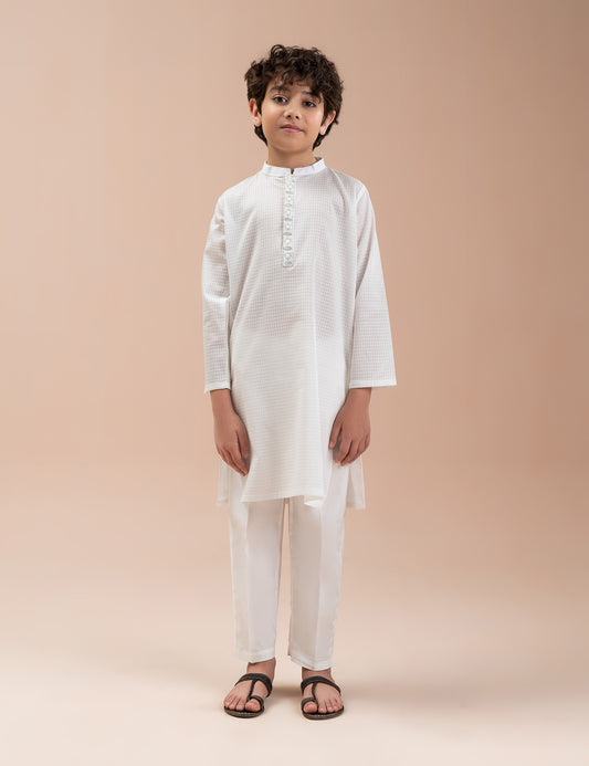 2 PIECE EMBROIDERED SUIT