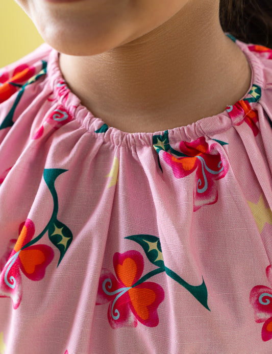 FLORAL PRINTED DRESS