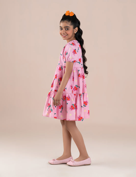 FLORAL PRINTED DRESS