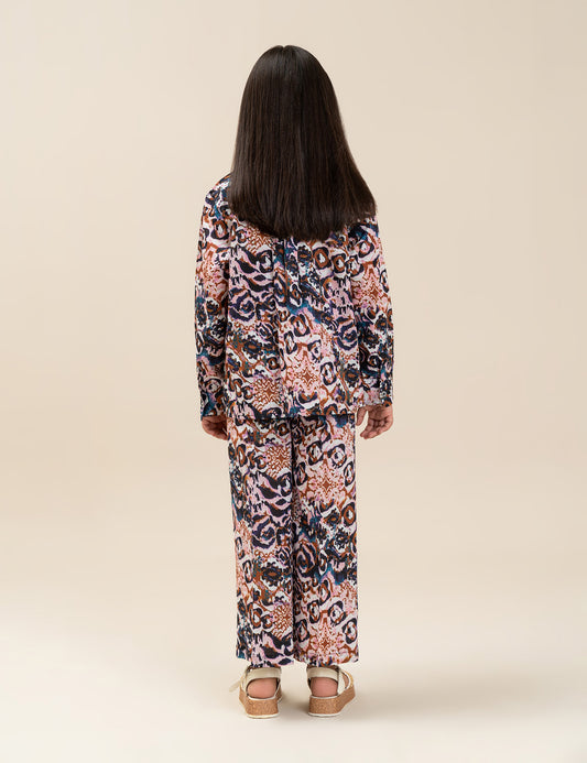 2 PIECE PRINTED SUIT