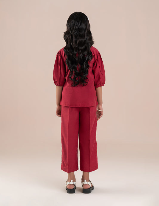 2 PIECE EMBROIDERED SUIT