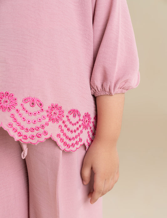 2 PIECE EMBROIDERED SUIT