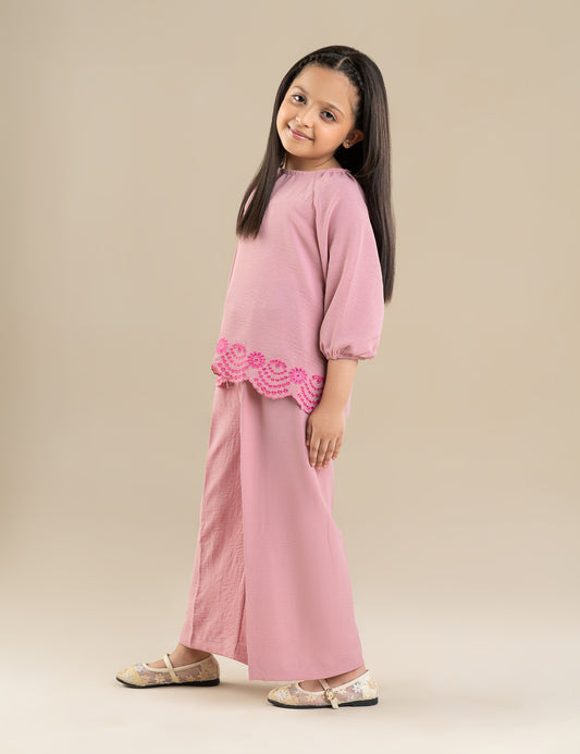 2 PIECE EMBROIDERED SUIT