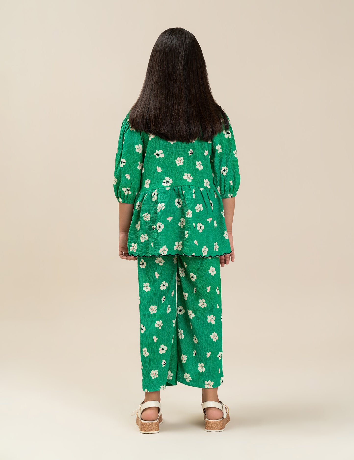2 PIECE FLORAL PRINTED SUIT