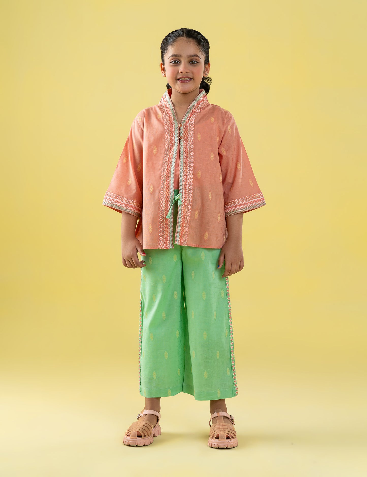 2 PIECE PRINTED SUIT