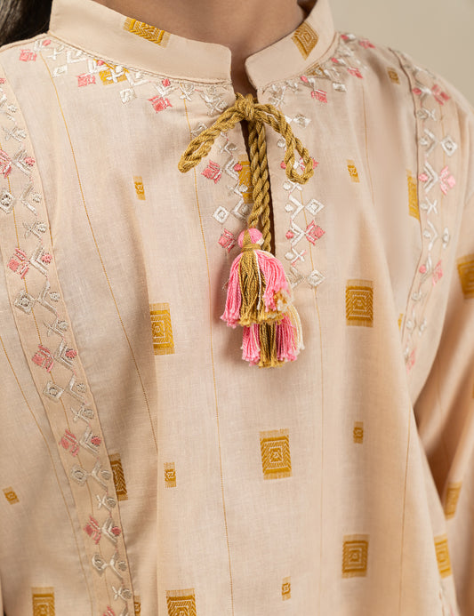 2 PIECE EMBROIDERED SUIT