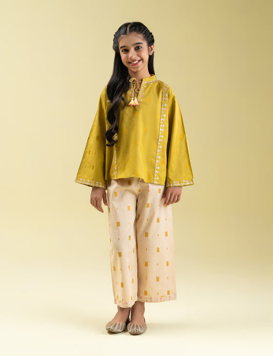 2 PIECE EMBROIDERED SUIT