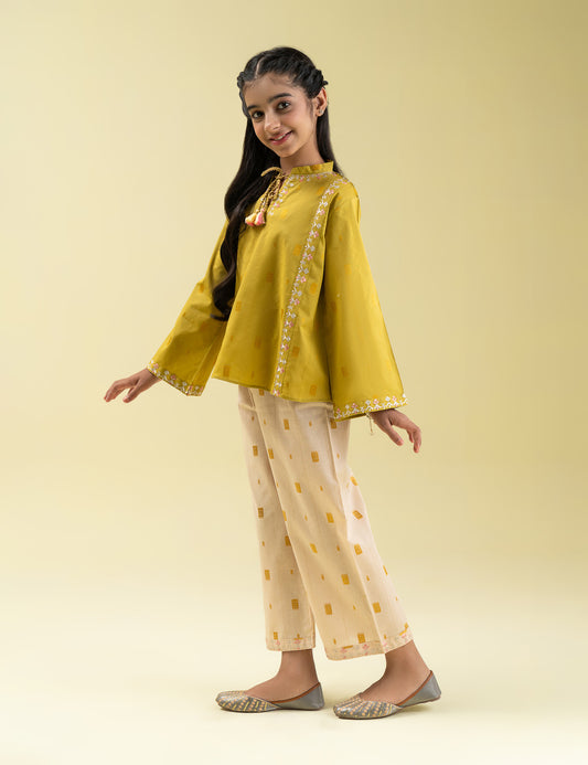 2 PIECE EMBROIDERED SUIT