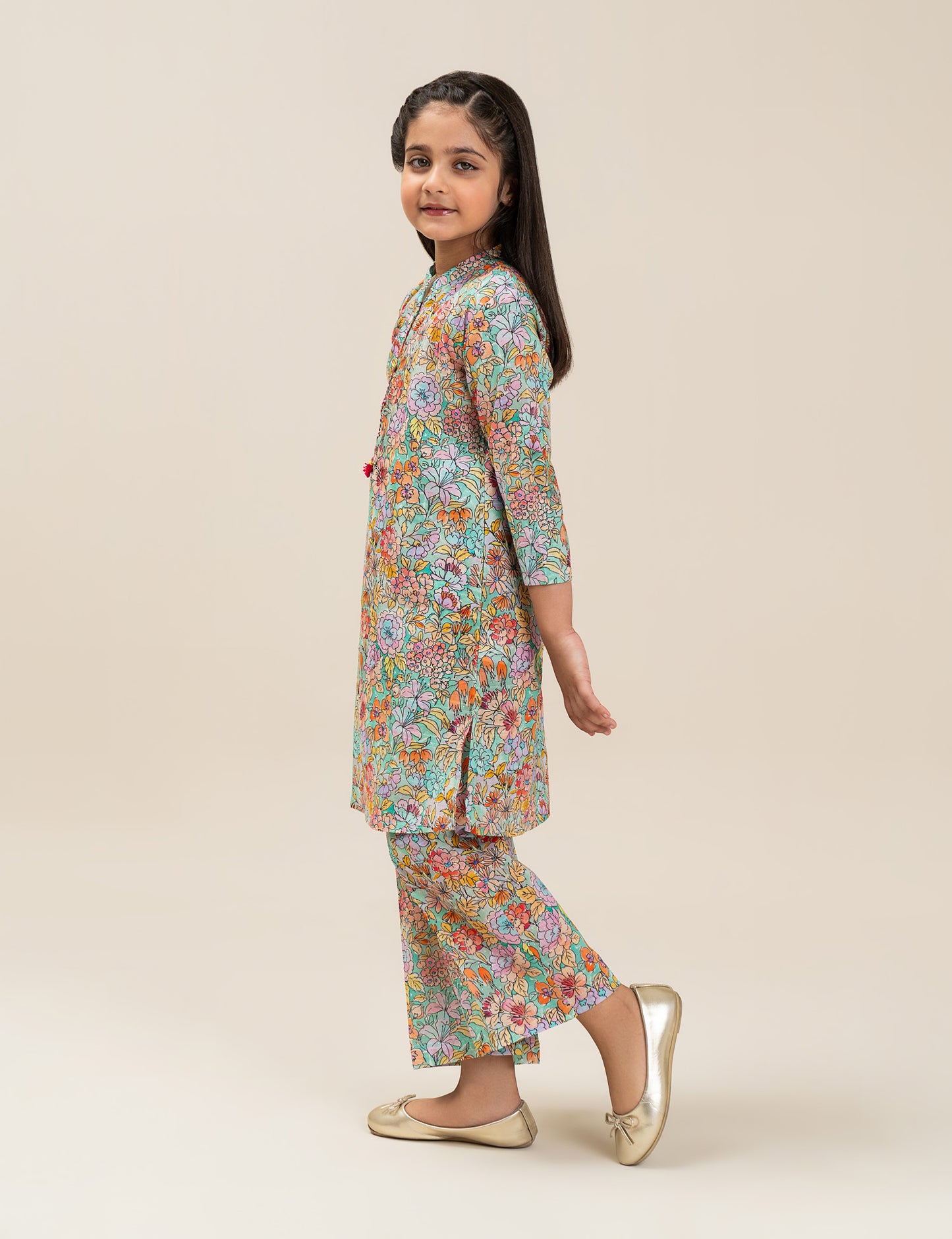 2 PIECE PRINTED SUIT