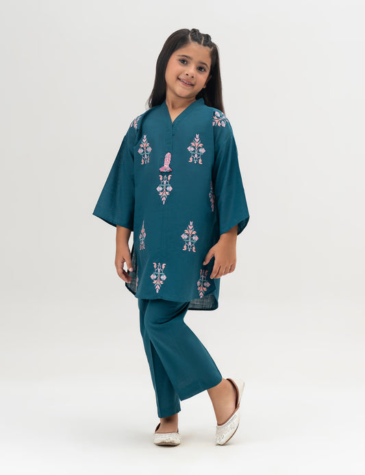 2 PIECE EMBROIDERED SUIT