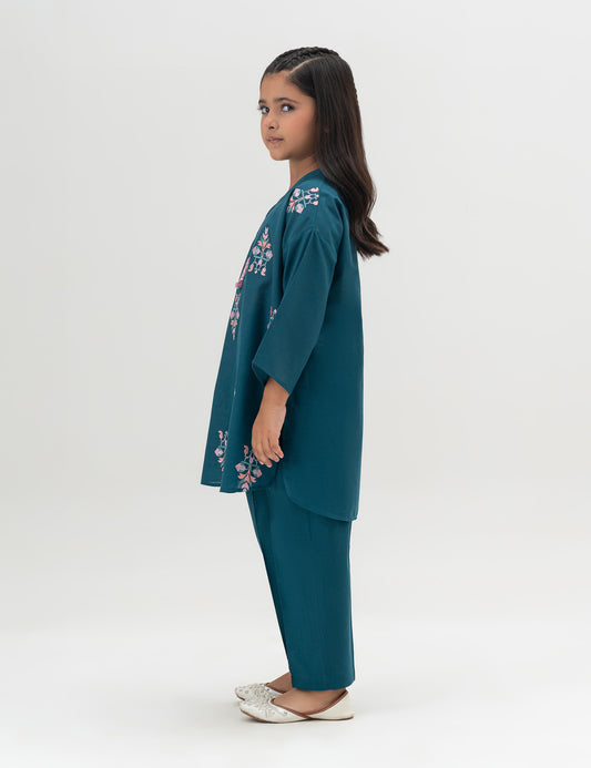 2 PIECE EMBROIDERED SUIT