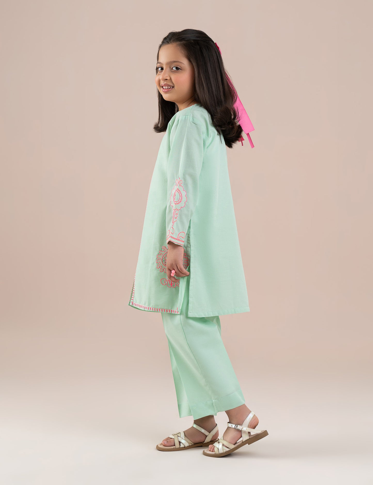 2 PIECE EMBROIDERED SUIT