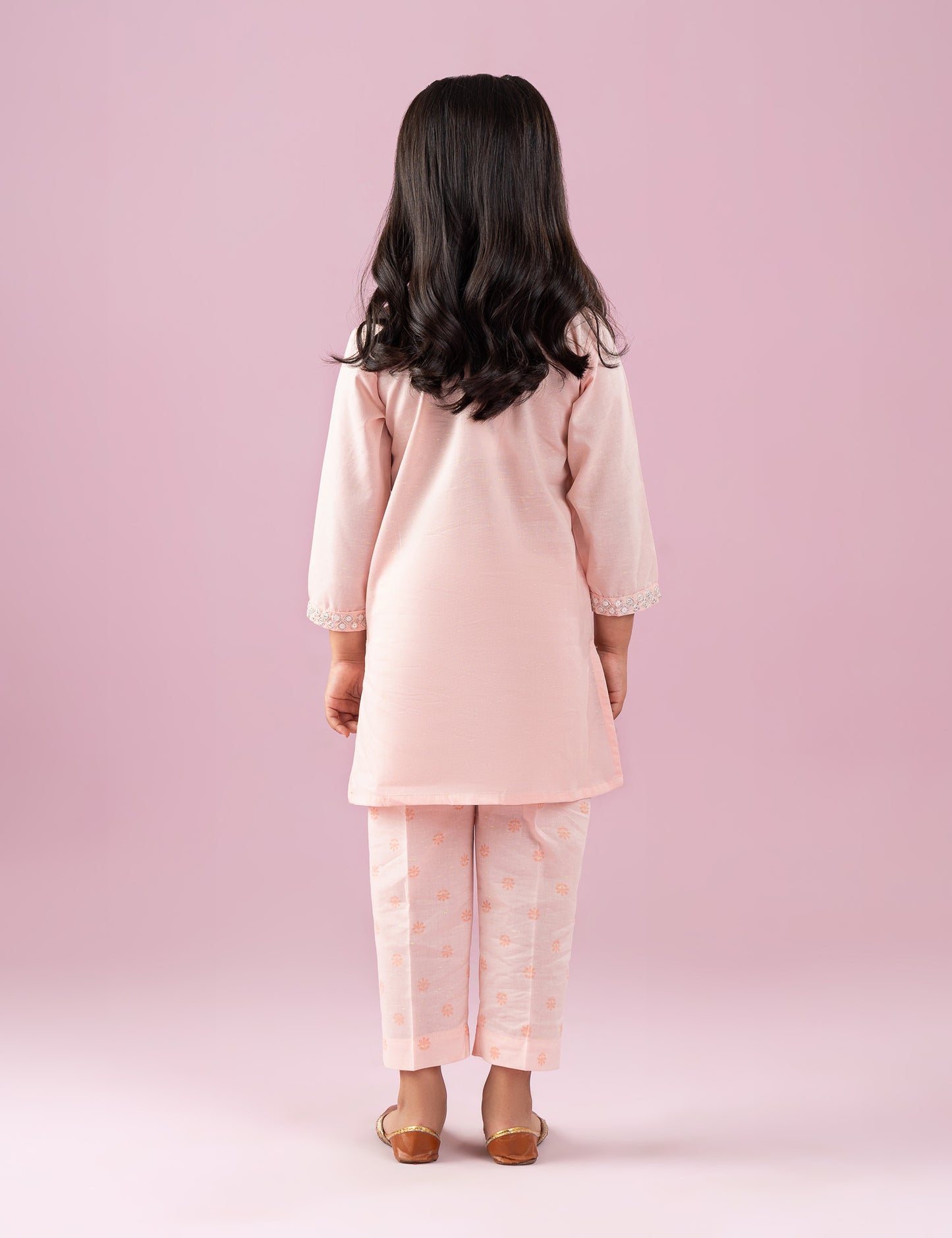 2 PIECE SEQUIN EMBROIDERED SUIT