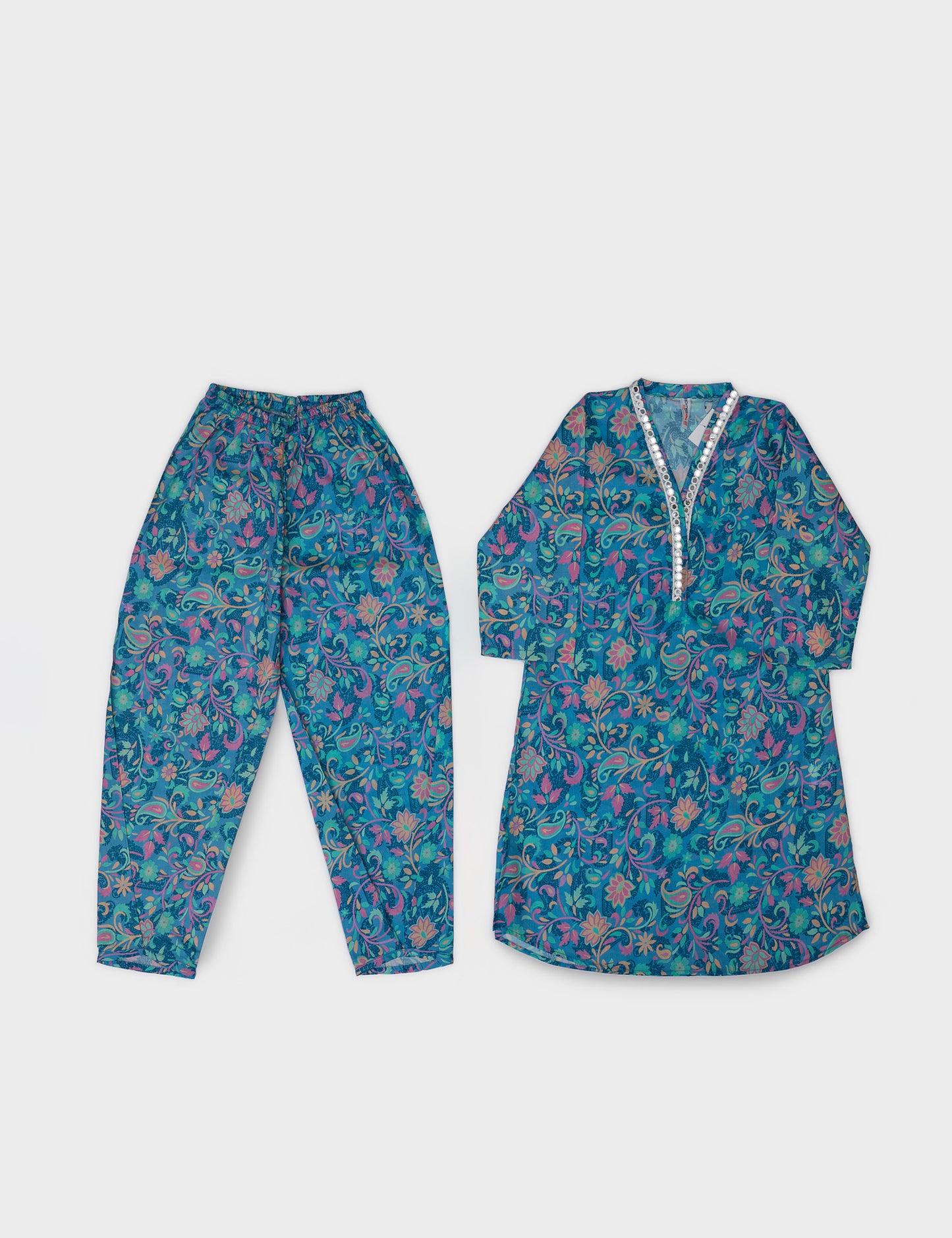 2 PIECE PRINTED SUIT