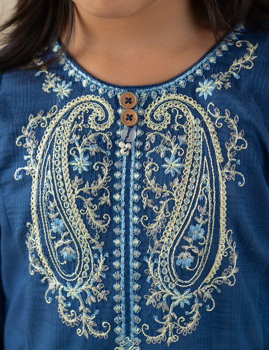 2 PIECE EMBROIDERED SUIT
