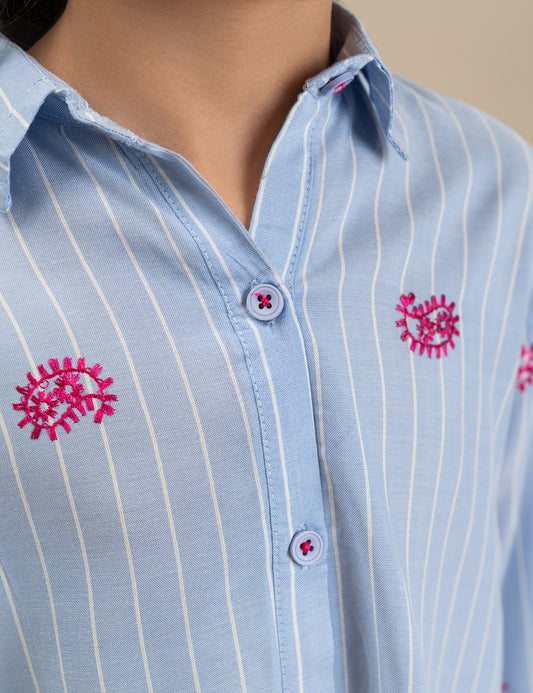 2 PIECE EMBROIDERED SUIT
