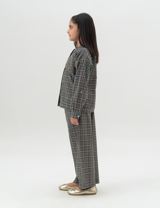 2 PIECE CHECKERED SUIT