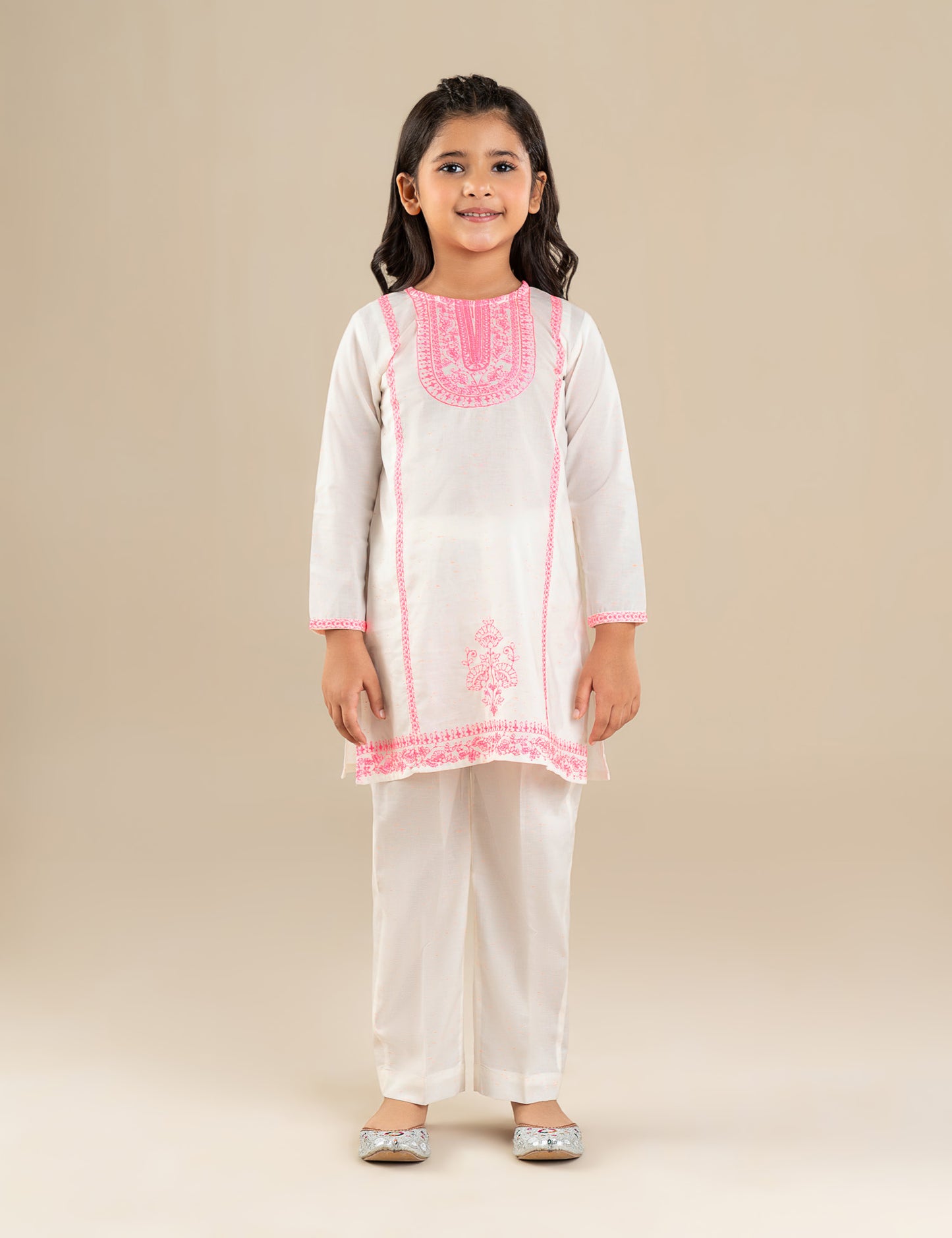 2 PIECE ETHNIC EMBROIDERED SUIT