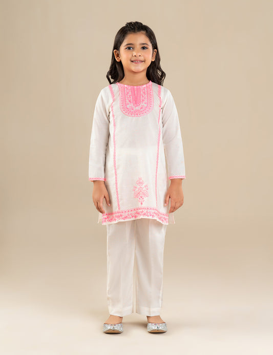 2 PIECE ETHNIC EMBROIDERED SUIT
