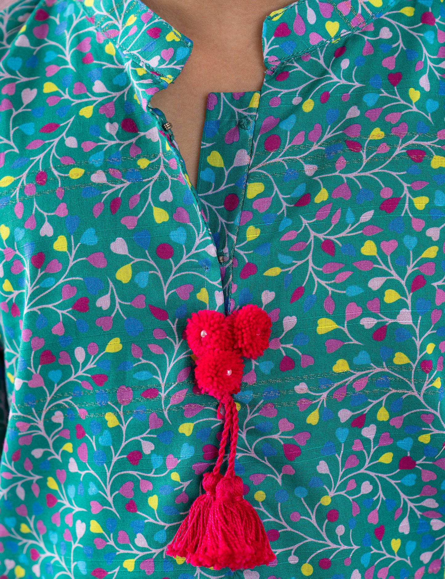 2 PIECE PRINTED SUIT