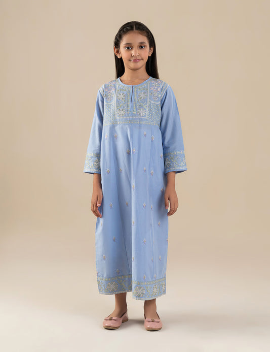 EMBROIDERED DRESS