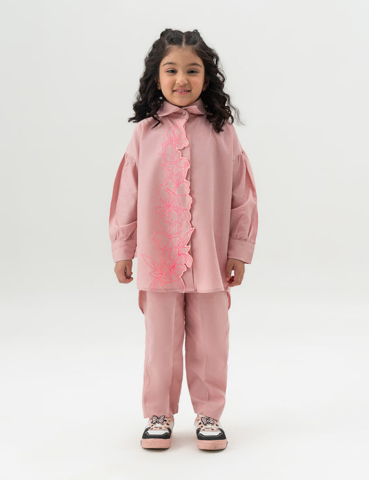 2 PIECE EMBROIDERED SUIT