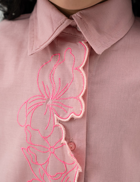 2 PIECE EMBROIDERED SUIT