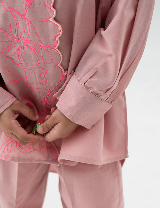 2 PIECE EMBROIDERED SUIT