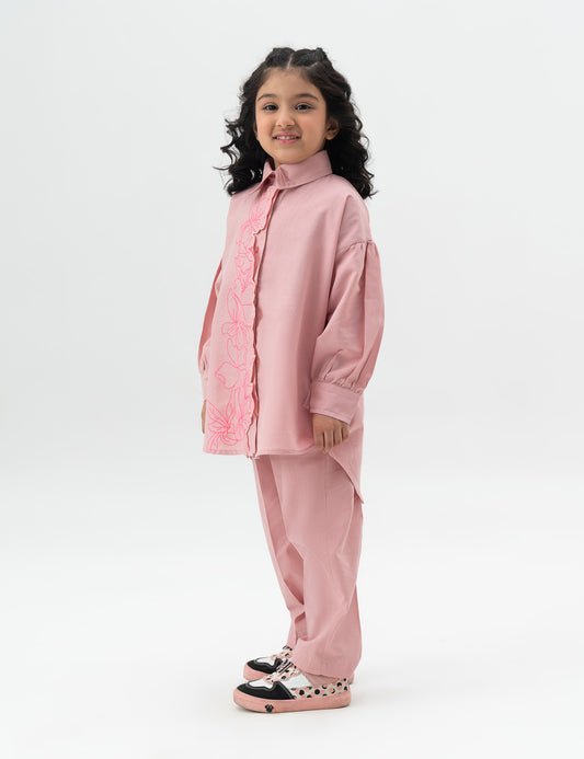 2 PIECE EMBROIDERED SUIT