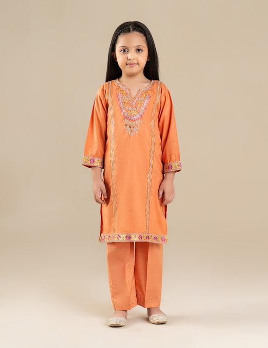 2 PIECE TILLA EMBROIDERED SUIT