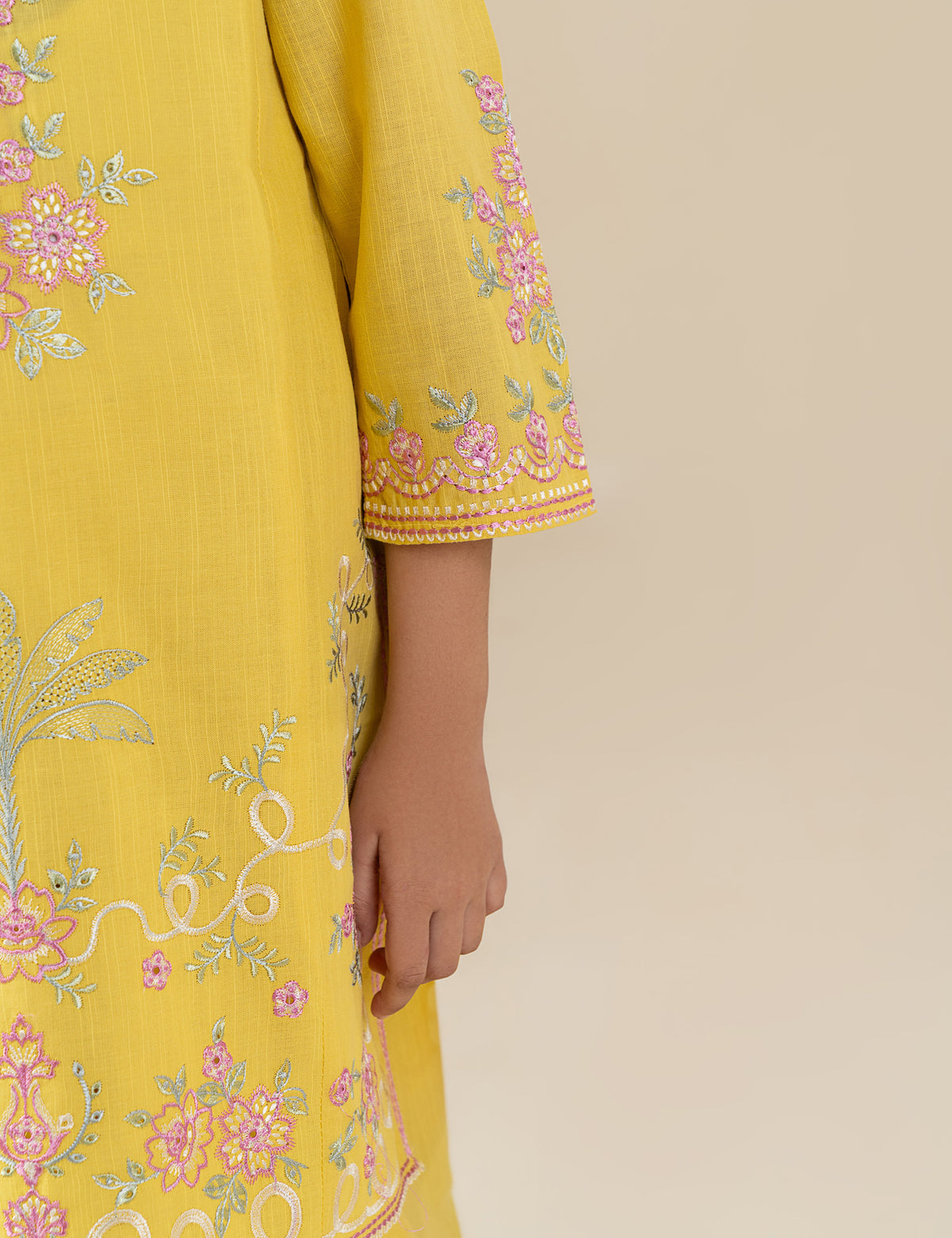 2 PIECE ETHNIC EMBROIDERED SUIT