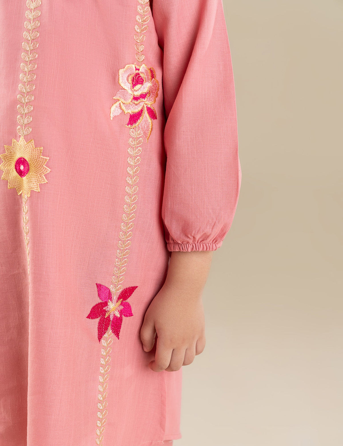 2 PIECE EMBROIDERED SUIT