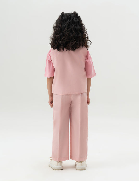 2 PIECE FLORAL EMBRORIDERED SUIT