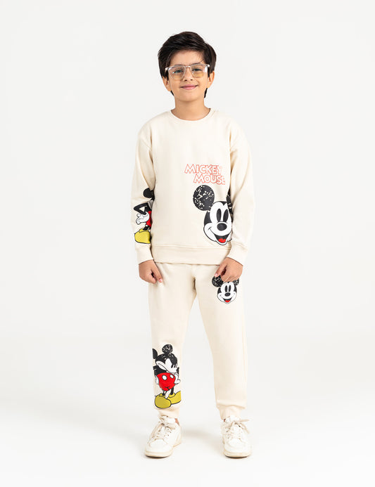 2 PIECE MICKEY MOUSE GRAPHIC SUIT