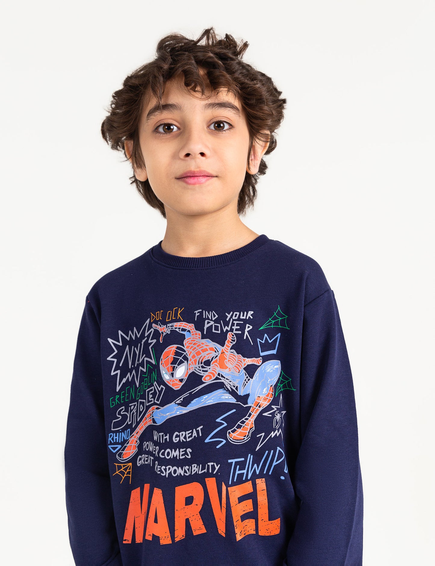 MARVEL GRAPHIC SWEATSHIRT