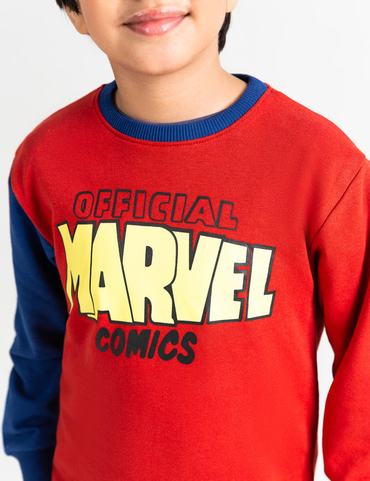 2 PIECE MARVEL GRAPHIC SUIT