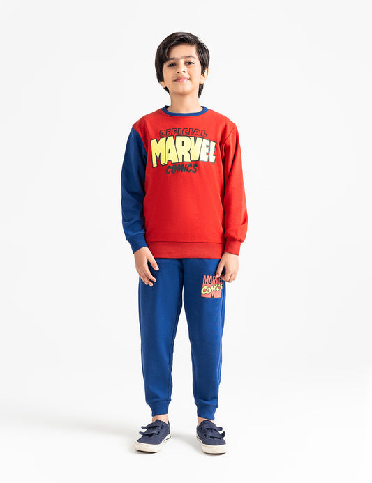 2 PIECE MARVEL GRAPHIC SUIT