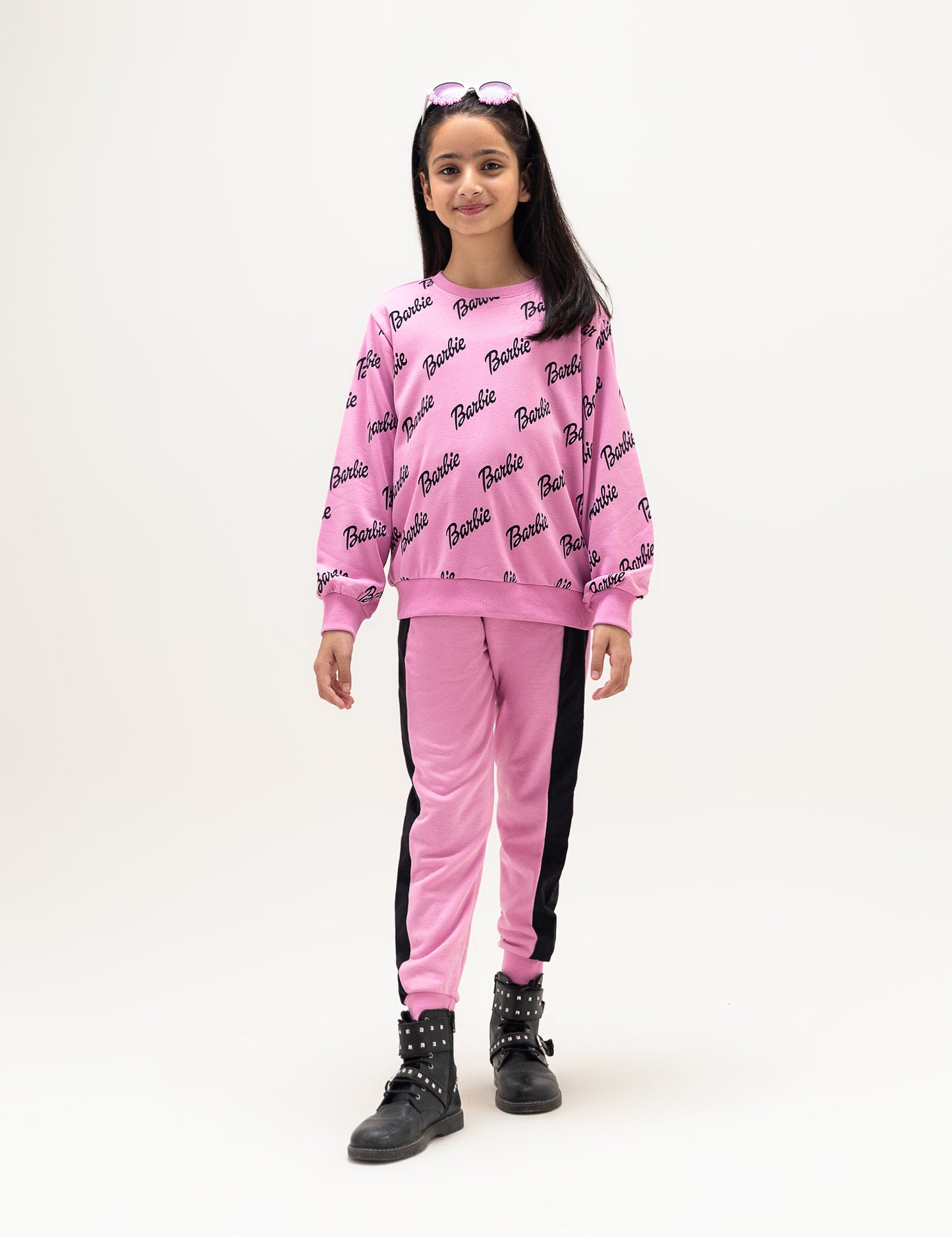 2 PIECE BARBIE GRAPHIC SUIT