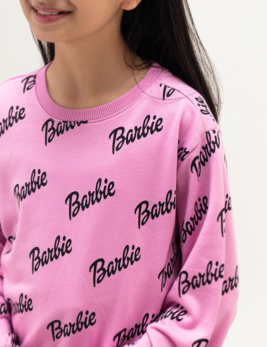 2 PIECE BARBIE GRAPHIC SUIT